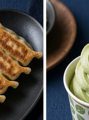 Matcha soft-serve